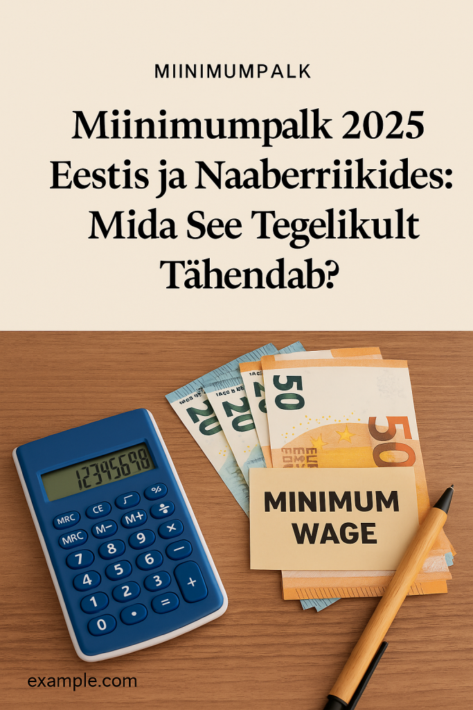 Miinimumpalk 2025